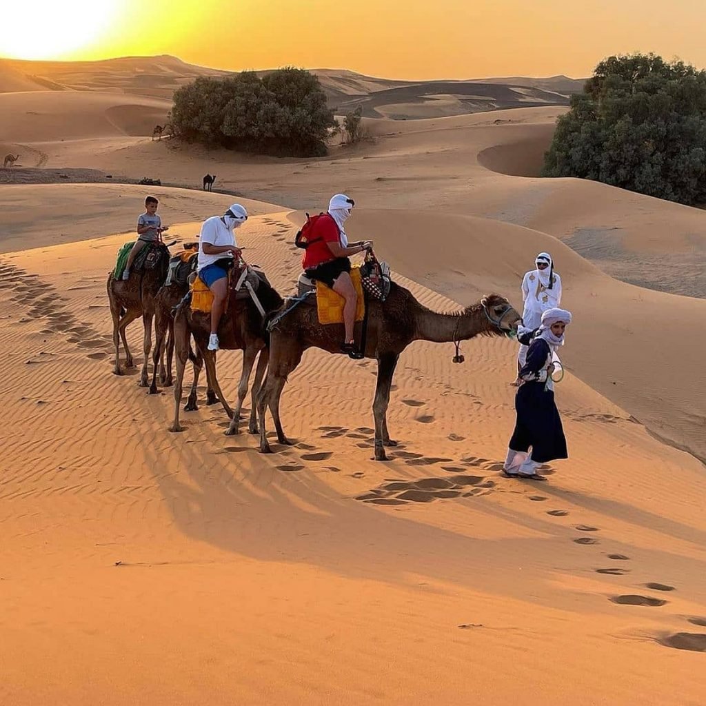 3 nights camel ride in Merzouga desert