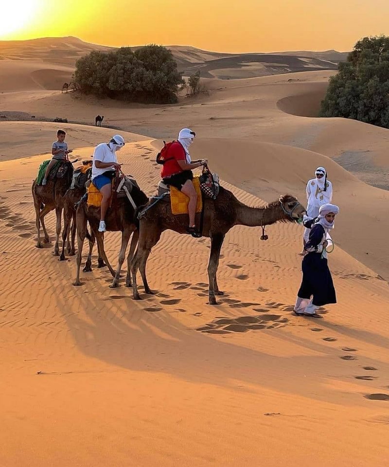 3 nights camel ride in Merzouga desert