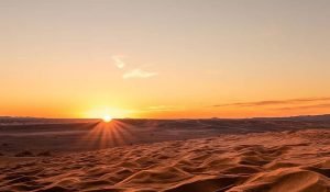 overnight in desert camp merzouga